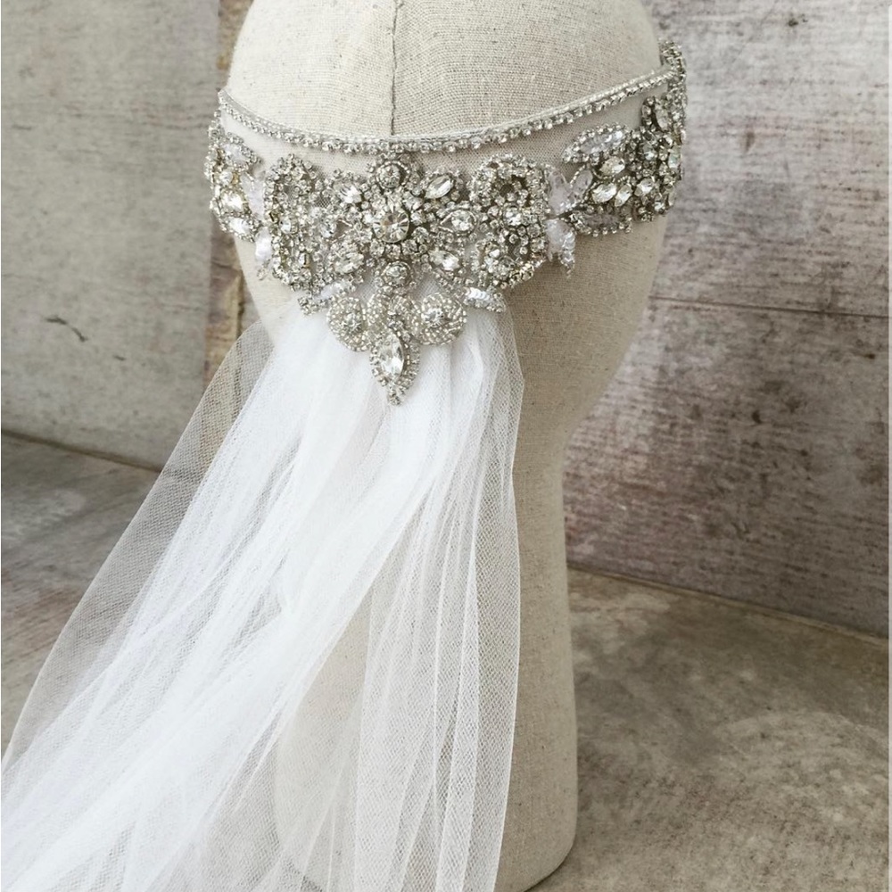 Anna Campbell Bridal Blossom Headpiece New in Box